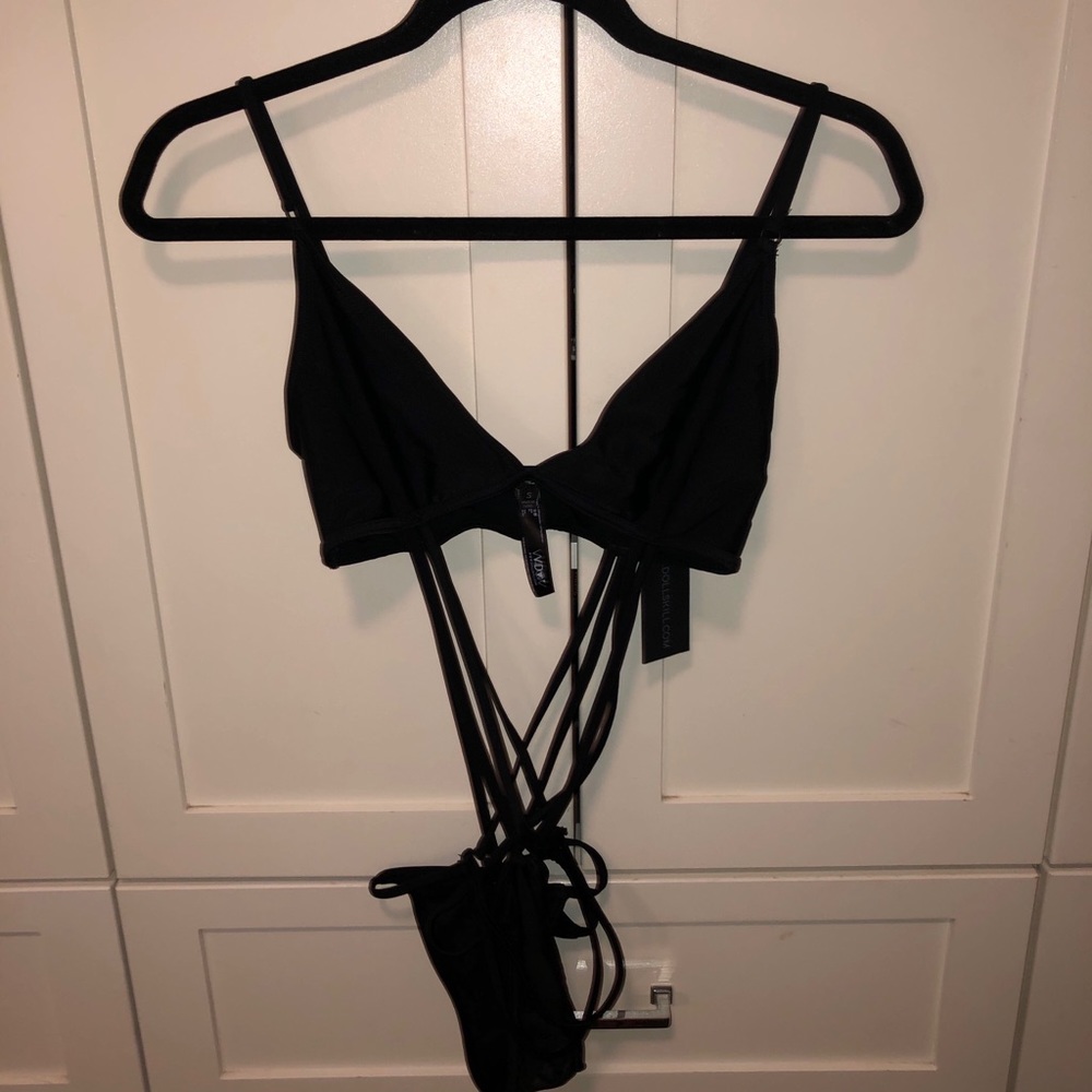 BRAND NEW BLACK ONE PIECE - Picture 3 of 4